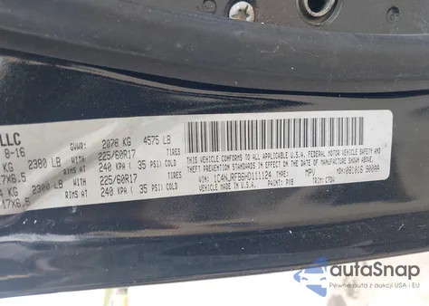 2017 Jeep Patriot Latitude 4X4 из США, поврежденный, VIN 1C4NJRFB6HD111124